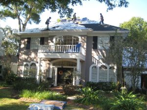 Asphalt Roof Worker Safety