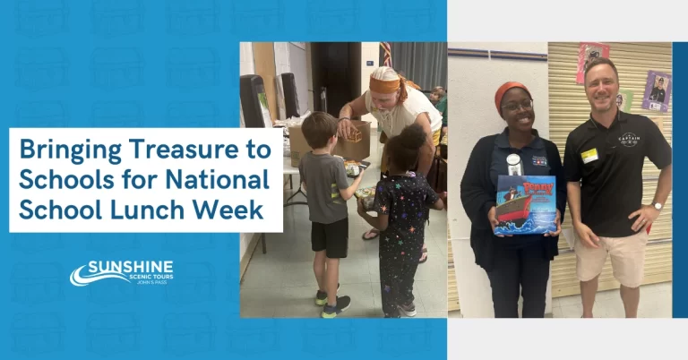 Bringing Treasure to Schools for National School Lunch Week