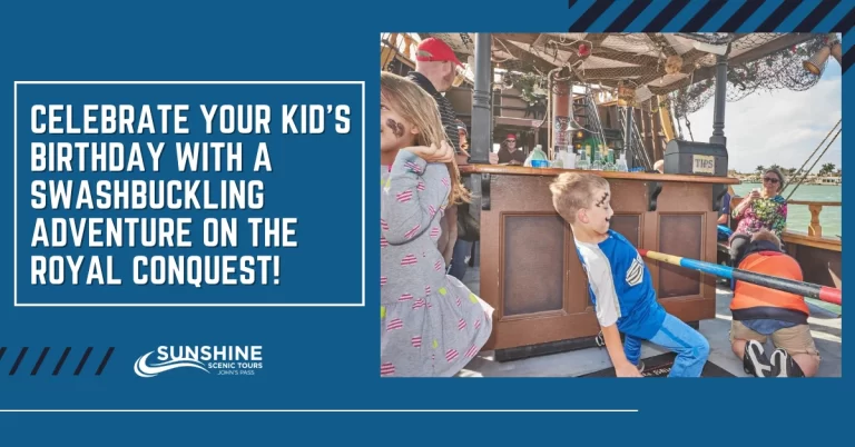 Celebrate Your Kid’s Birthday with a Swashbuckling Adventure on the Royal Conquest