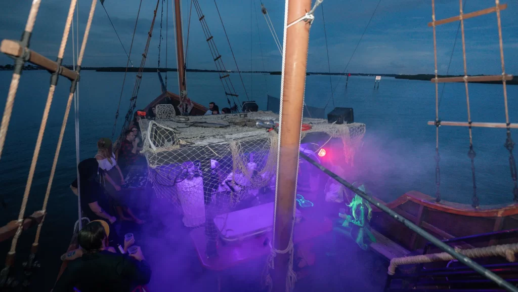 Pirate Cosplay Happening On A Pirate Cruise