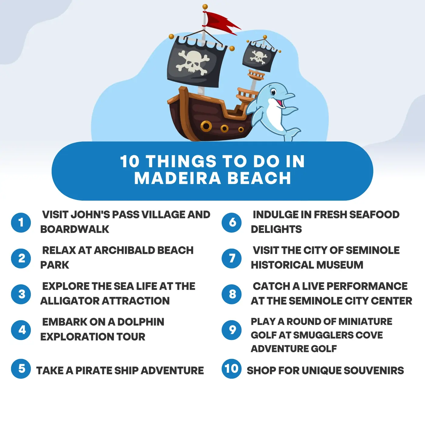 10 Things to Do in Madeira Beach