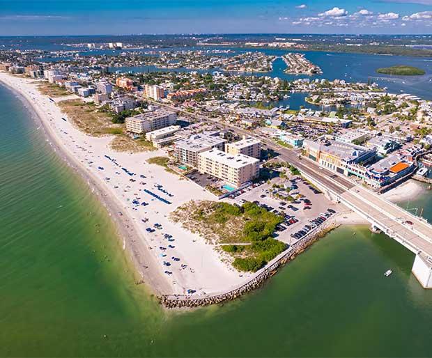 SST Madeira Beach Overhead View